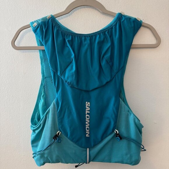 Salomon Advanced Skin 5 Running Hydration Vest Unisex L, Tahitian Tide/Blue - Picture 2 of 9